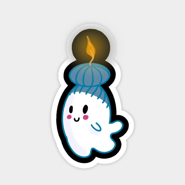 Little Ghost Bright Sticker by nathalieaynie